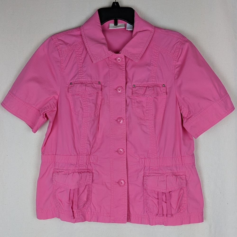 Chico's Women's Button Down Shirt Size 1